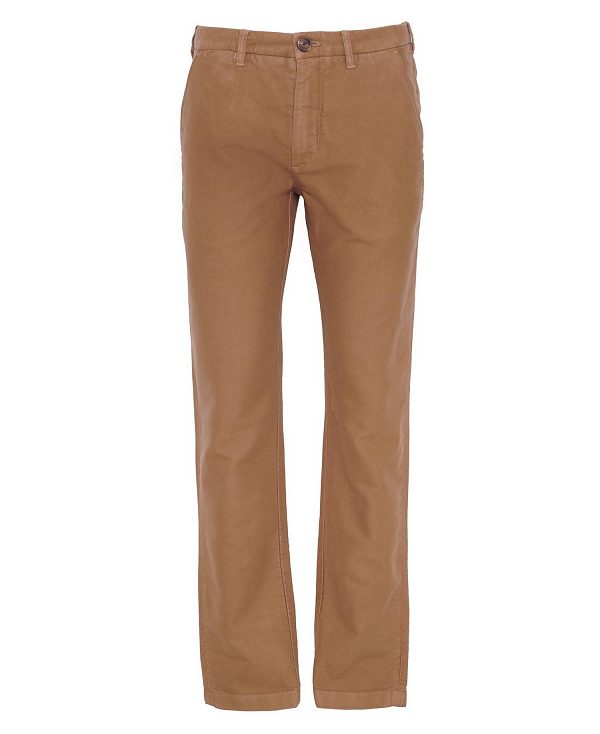 Barbour Moleskin Tailored Trousers Sandstone | BABO88836