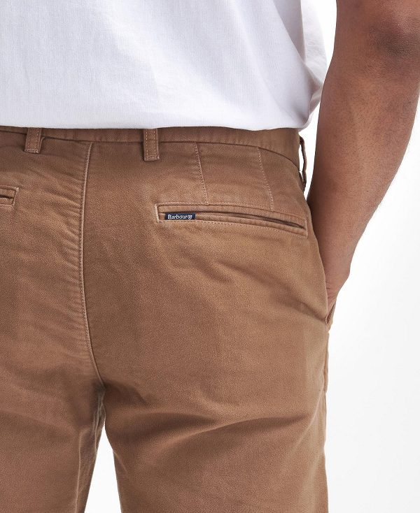 Barbour Moleskin Tailored Trousers Sandstone | BABO88836