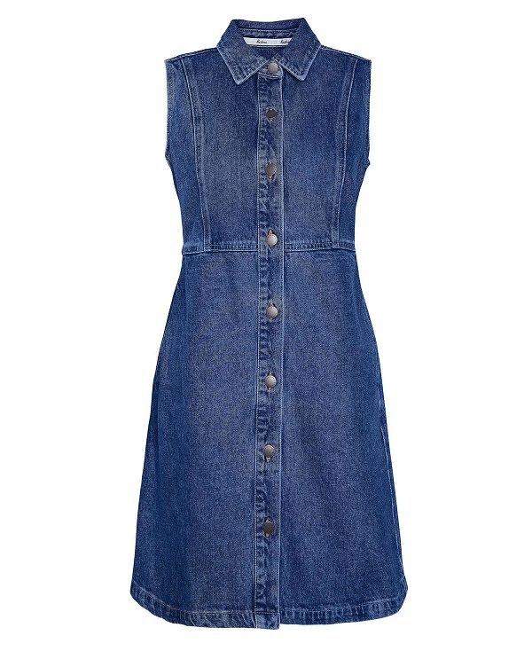 Barbour Molly Denim Mini Dress Authentic | BABO89621