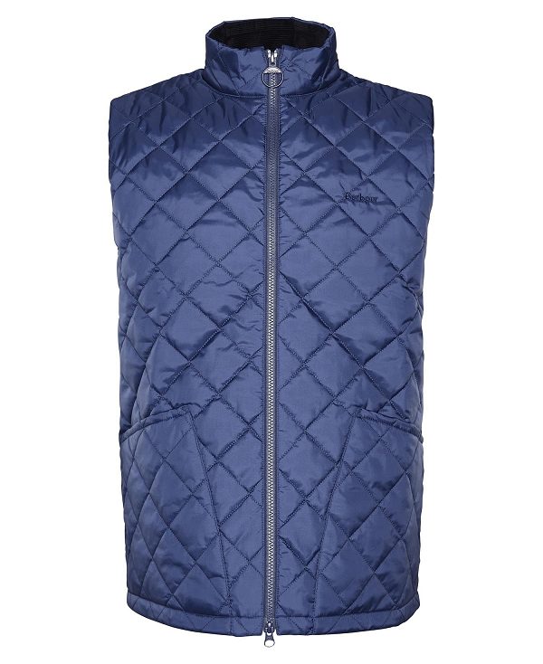 Barbour Monty Gilet Mid Blue | BABO87543