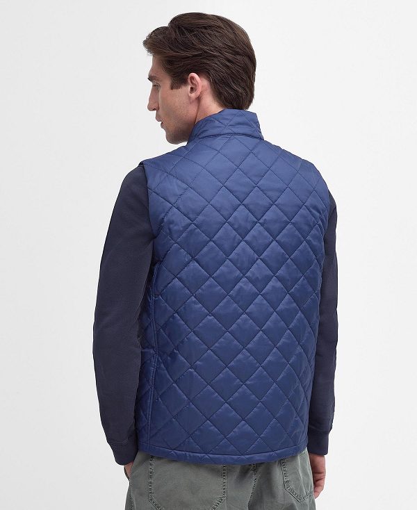 Barbour Monty Gilet Mid Blue | BABO87543