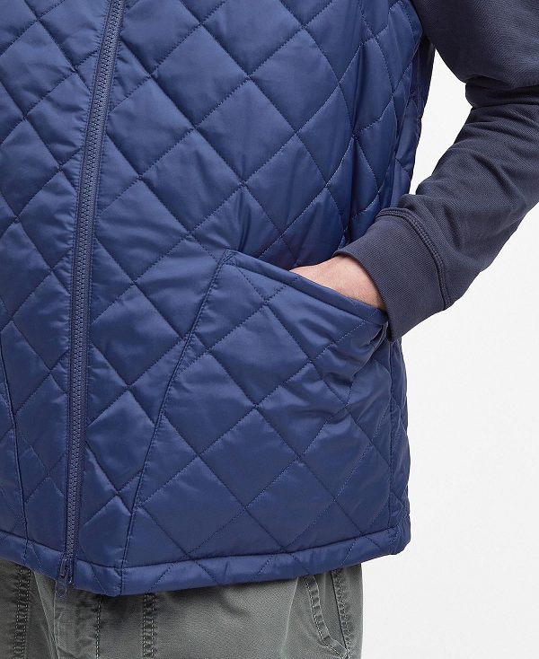 Barbour Monty Gilet Mid Blue | BABO87543