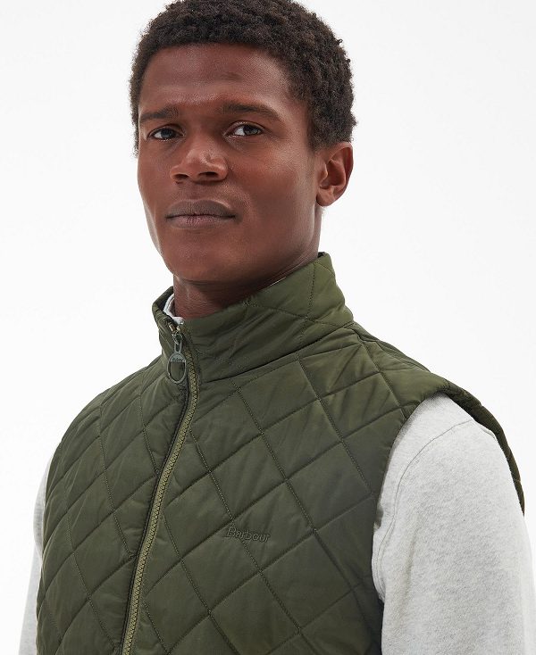 Barbour Monty Gilet Olive | BABO87520