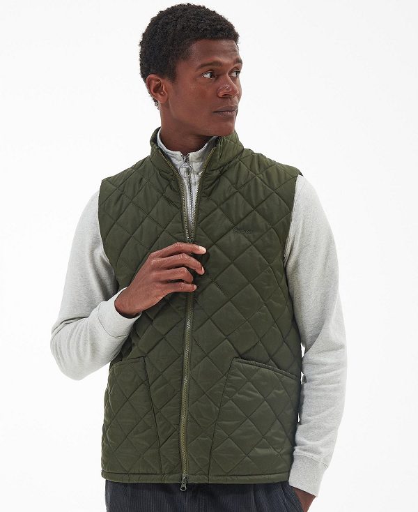 Barbour Monty Gilet Olive | BABO87520