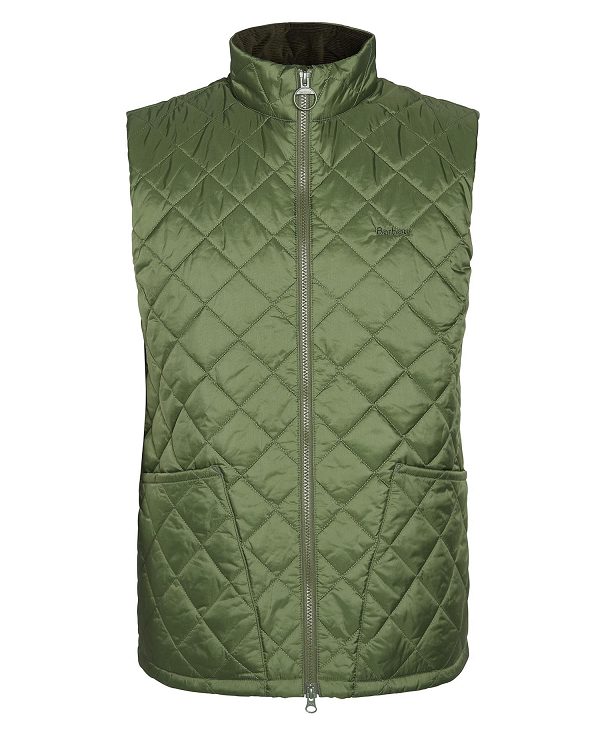 Barbour Monty Gilet Pea Green | BABO87562