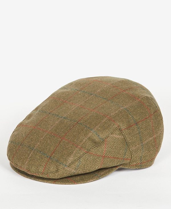 Barbour Moorhen Waterproof Cap Olive/Brown | BABO89026