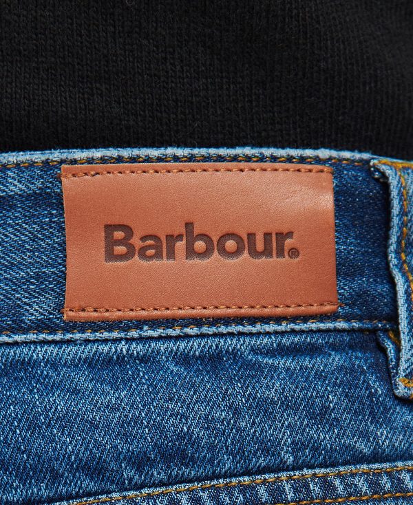 Barbour Moorland High-rise Jeans Original Wash | BABO89821