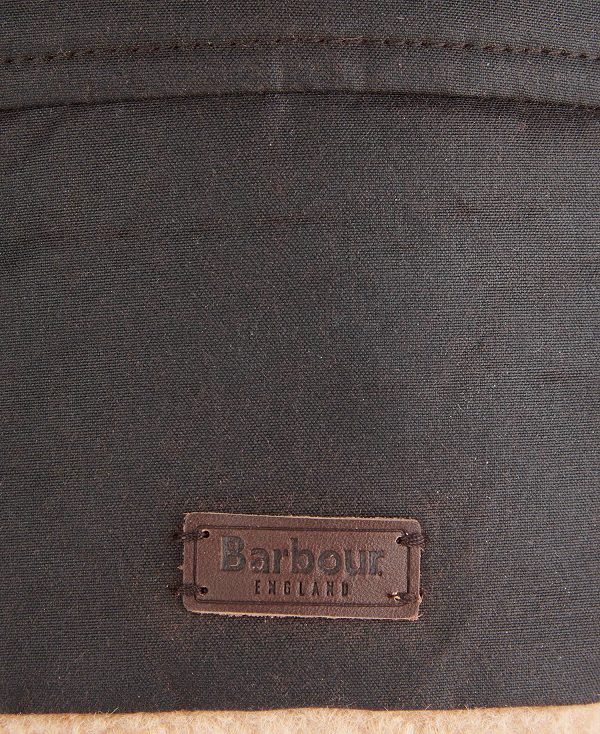 Barbour Morar Wax Trapper Hat Olive | BABO89035