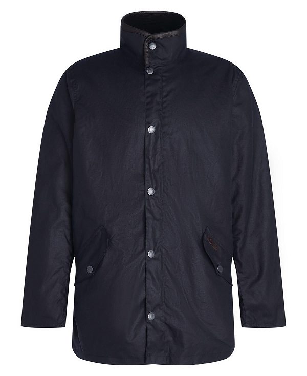 Barbour Mowden Waxed Jacket Classic Navy | BABO87207