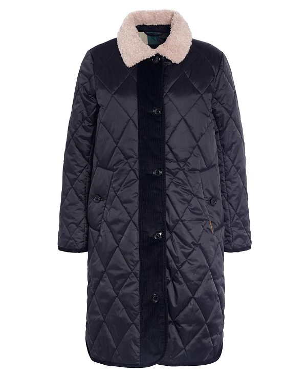 Barbour Mulgrave Quilted Jacket Black/Ancient | BABO89289