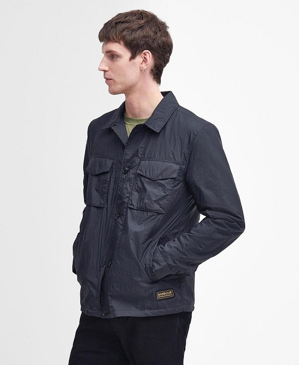 Barbour Neale Overshirt Classic Navy | BABO87472