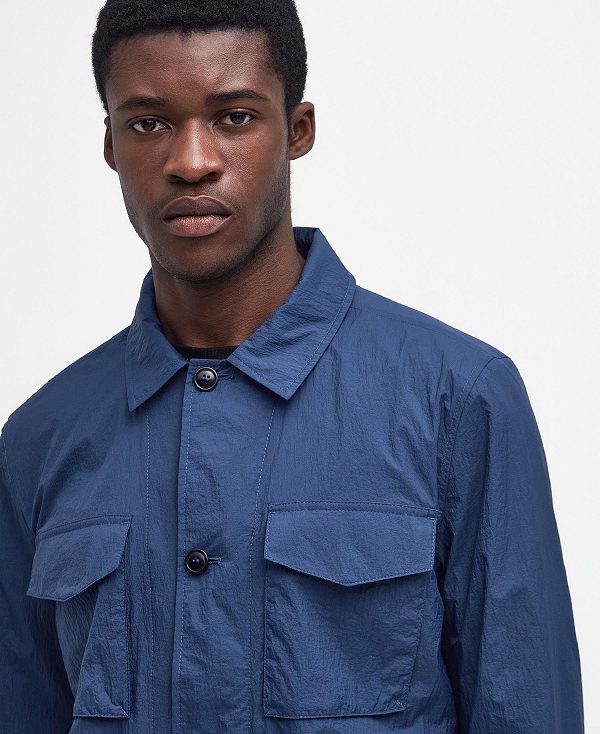 Barbour Neale Overshirt Navy | BABO87471