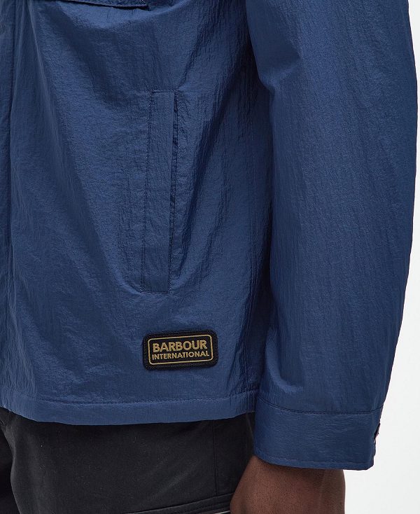 Barbour Neale Overshirt Navy | BABO87471