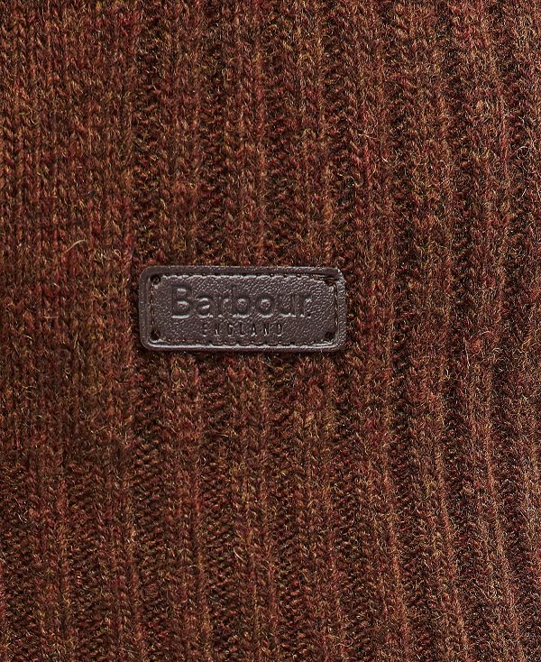 Barbour Nelson Essential Half-zip Jumper Seaweed | BABO88556