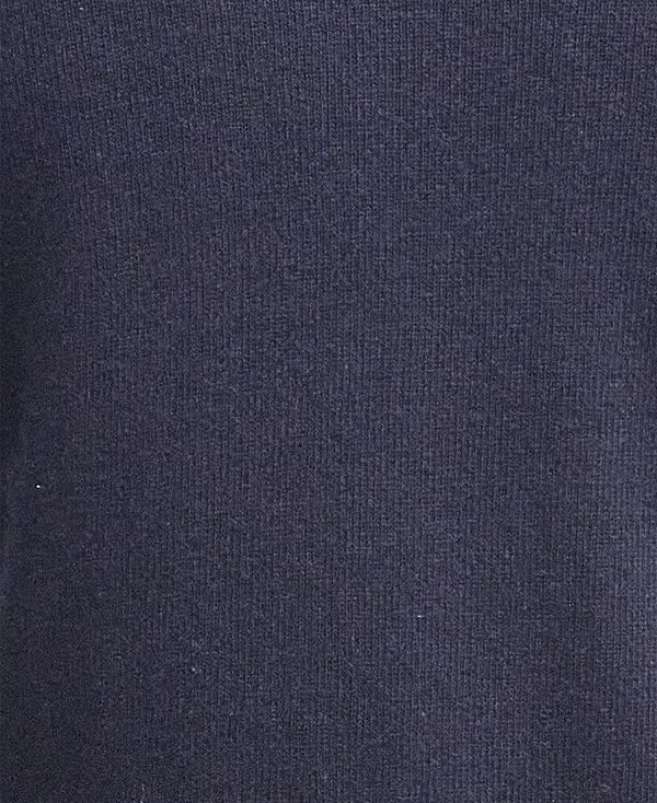 Barbour Nelson Essential V Neck Jumper Navy | BABO88547