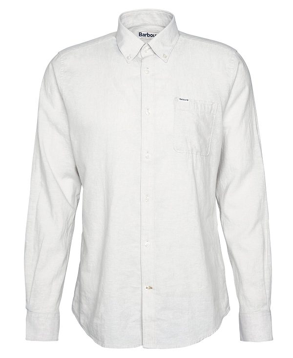 Barbour Nelson Tailored Shirt Blue | BABO87745