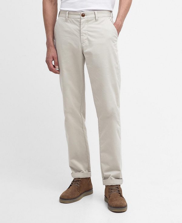 Barbour Neuston Essential Chinos Stone | BABO88758