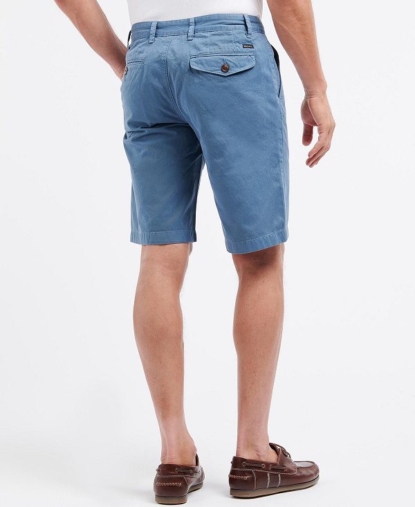 Barbour Neuston Twill Short Force Blue | BABO88744