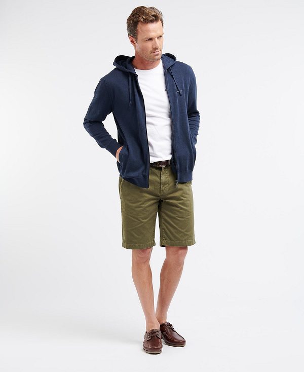 Barbour Neuston Twill Short Ivy Green | BABO88740