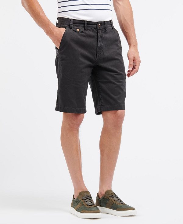 Barbour Neuston Twill Short Navy | BABO88751