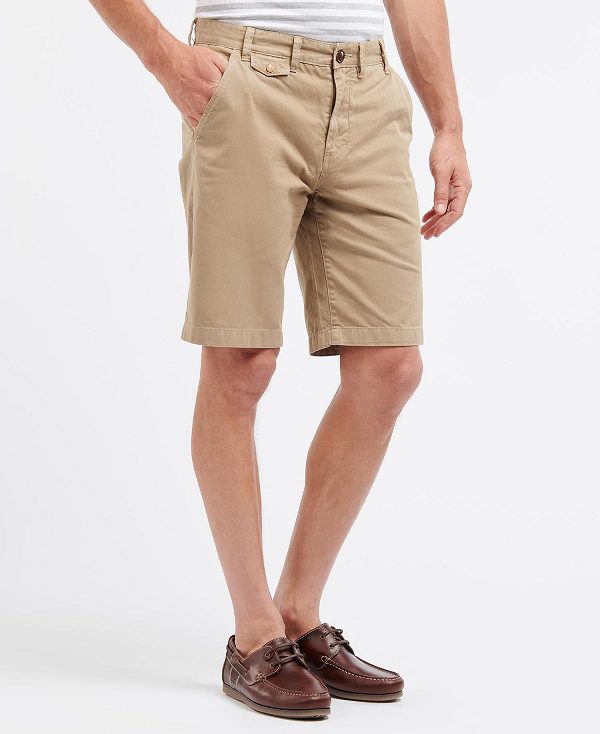 Barbour Neuston Twill Short Stone | BABO88753