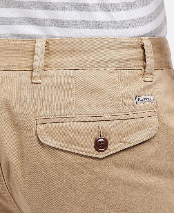 Barbour Neuston Twill Short Stone | BABO88753