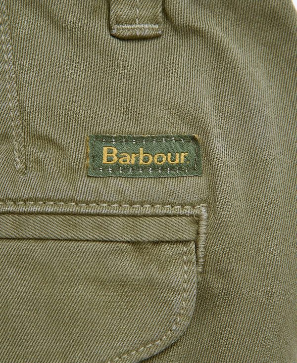 Barbour Neuston Twill Trousers Ivy Green | BABO88752