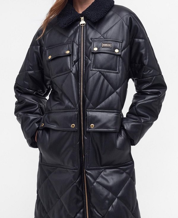 Barbour Neutron Quilted Jacket Classic Black | BABO89275