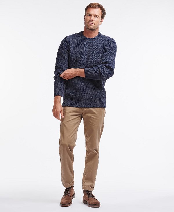 Barbour New Tyne Jumper Navy | BABO88553