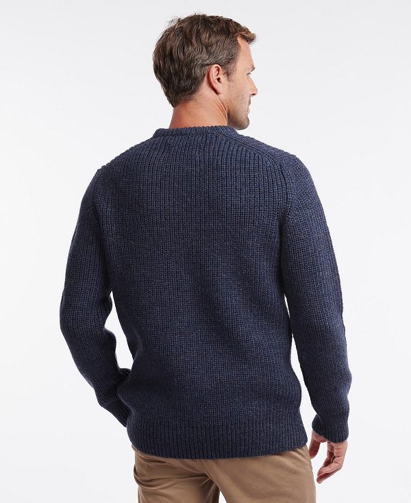 Barbour New Tyne Jumper Navy | BABO88553