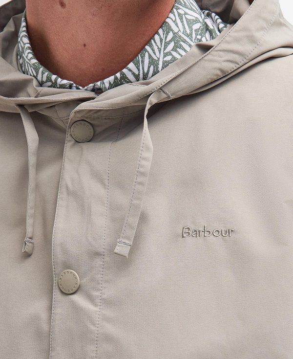 Barbour Newland Showerproof Jacket Concrete | BABO87444