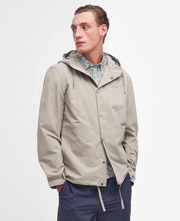 Barbour Newland Showerproof Jacket Concrete | BABO87444