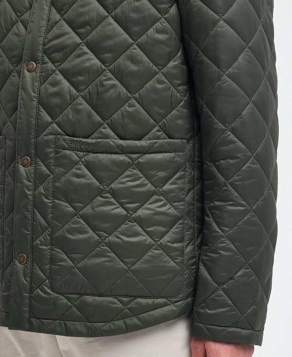 Barbour Newton Quilted Jacket Classic Navy | BABO87330