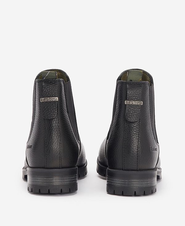 Barbour Nina Chelsea Boots Black | BABO89858