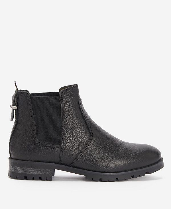 Barbour Nina Chelsea Boots Black | BABO89858