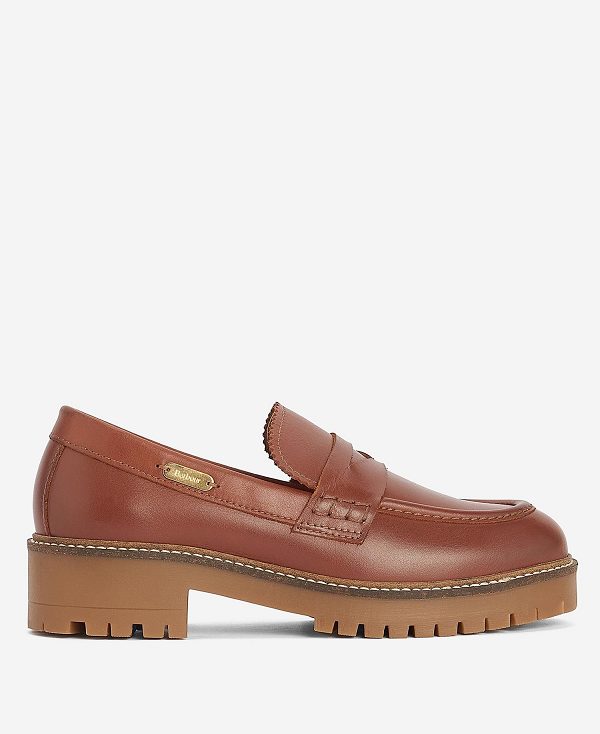 Barbour Norma Loafers Tan | BABO89907