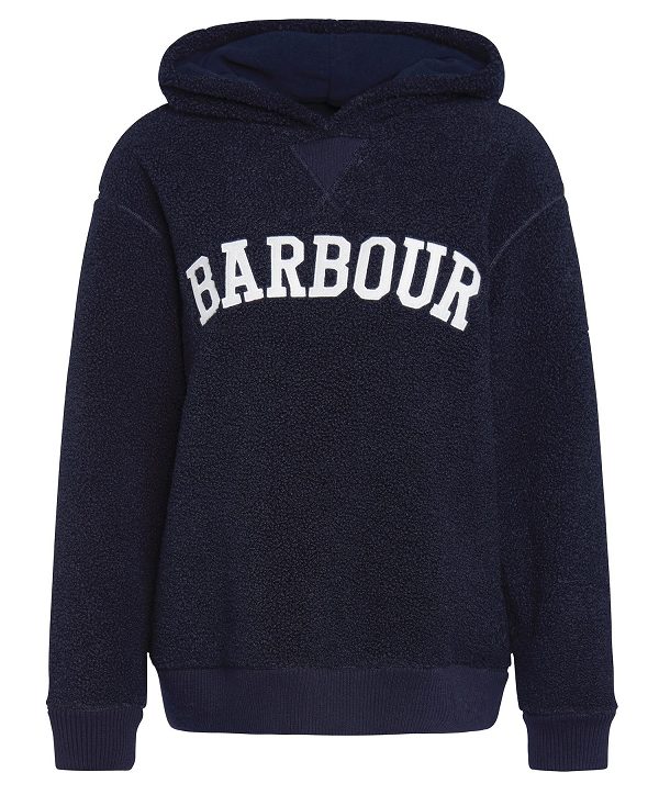 Barbour Northumberland Fleece Hoodie Classic Navy | BABO89790