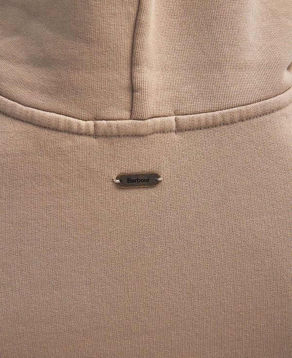 Barbour Northumberland Hoodie White Pepper | BABO89809