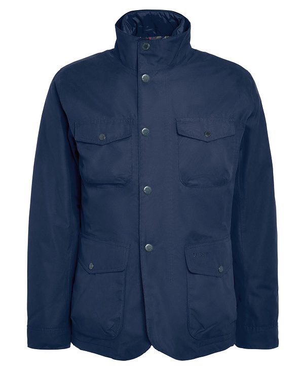 Barbour Ogston Waterproof Jacket Classic Black | BABO87421