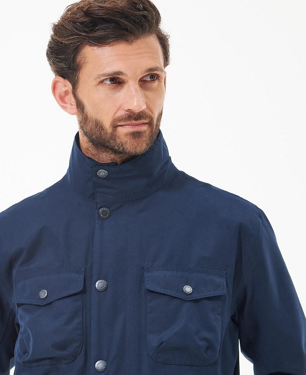 Barbour Ogston Waterproof Jacket Classic Black | BABO87421