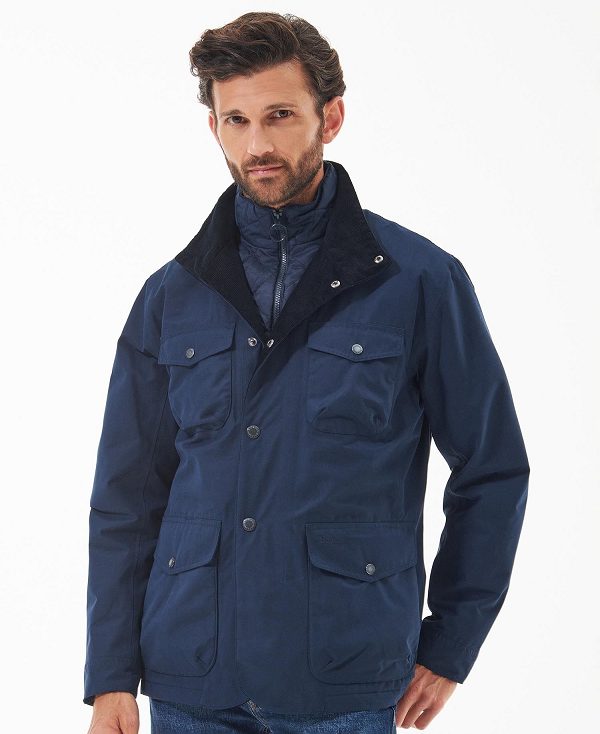 Barbour Ogston Waterproof Jacket Classic Black | BABO87421