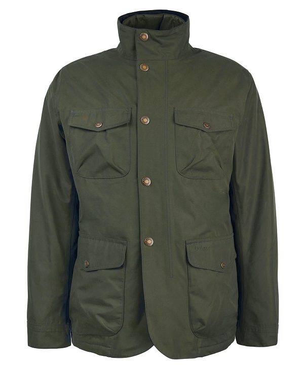 Barbour Ogston Waterproof Jacket Green | BABO87416