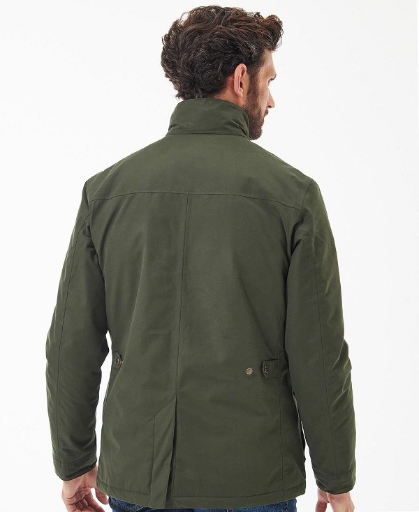 Barbour Ogston Waterproof Jacket Green | BABO87416