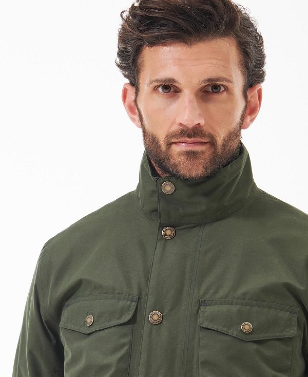 Barbour Ogston Waterproof Jacket Green | BABO87416