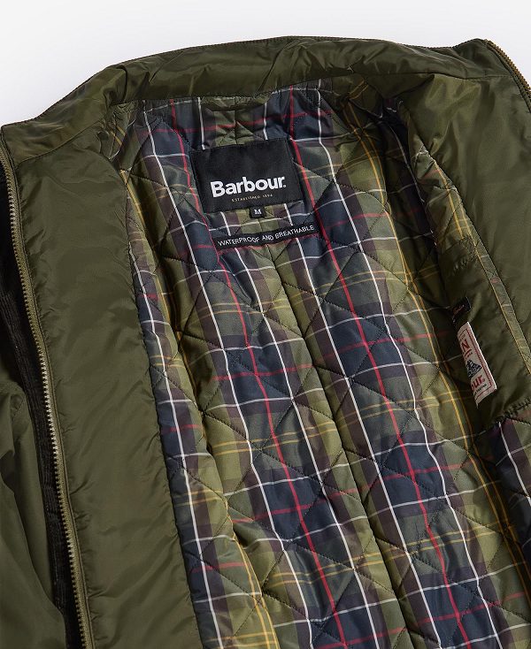 Barbour Ogston Waterproof Jacket Green | BABO87416