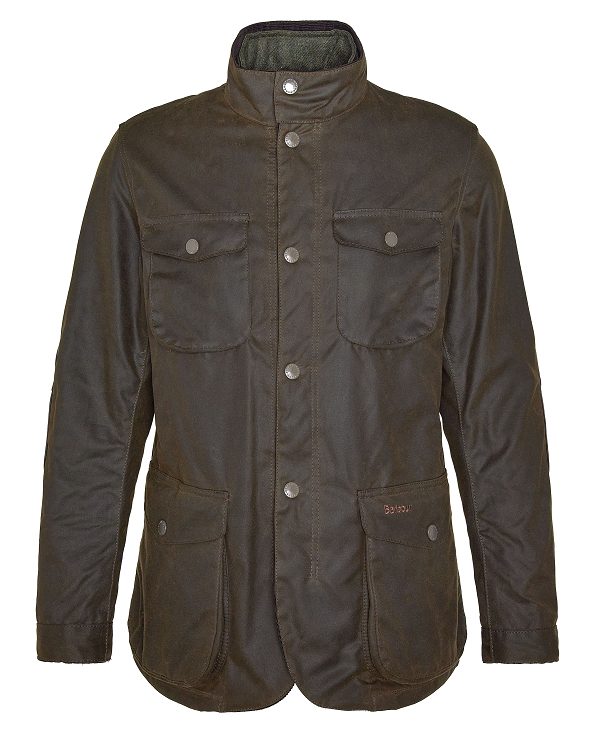 Barbour Ogston Wax Jacket Olive | BABO87252