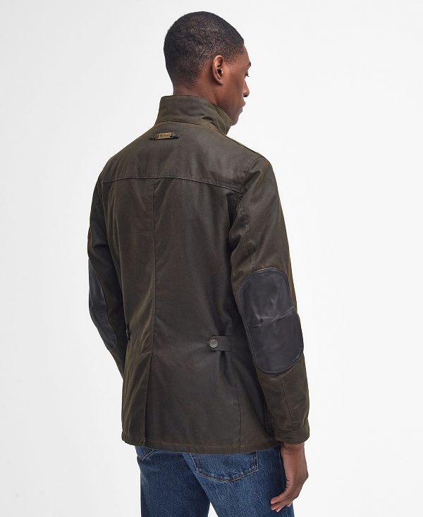 Barbour Ogston Wax Jacket Olive | BABO87252