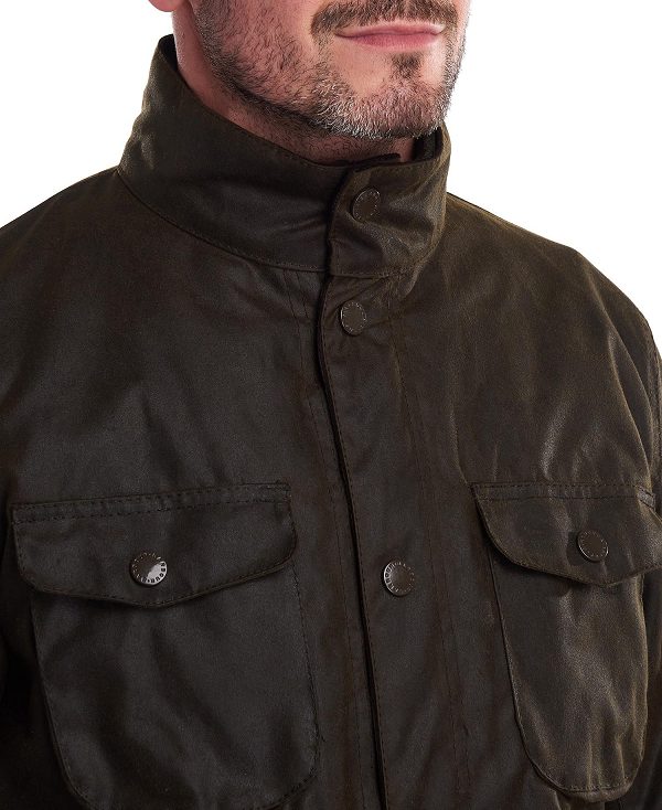 Barbour Ogston Wax Jacket Olive | BABO87252