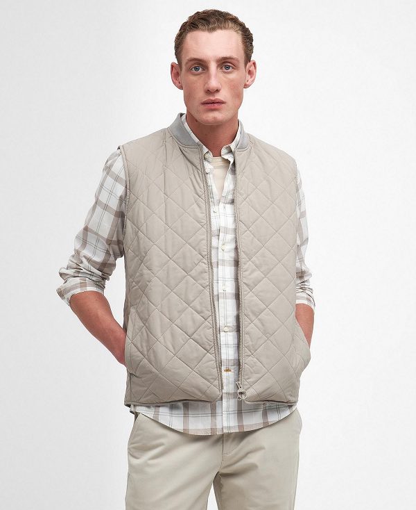 Barbour Orton Quilted Gilet Concrete | BABO87506