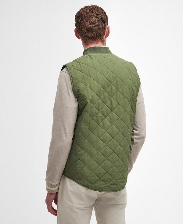 Barbour Orton Quilted Gilet Palm Leaf | BABO87563